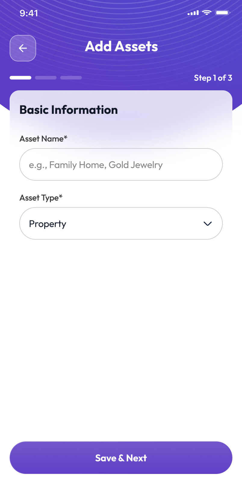 DIGIVIRASAT onboarding screen titled Share with Trusted Person